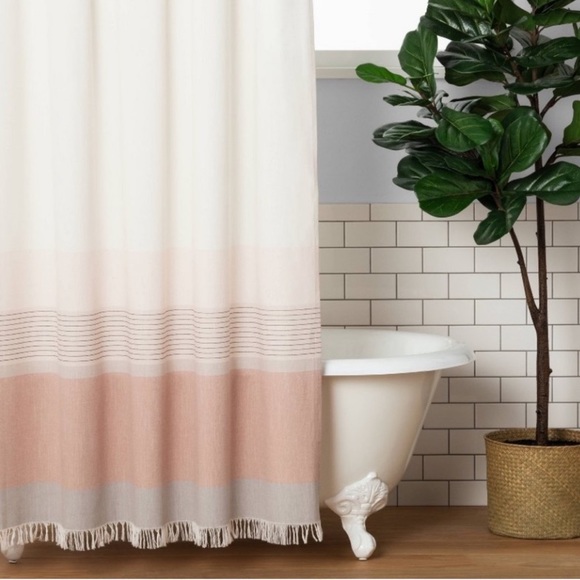 Hearth & Hand Other - Hearth & Hand Striped Shower Curtain NWOT